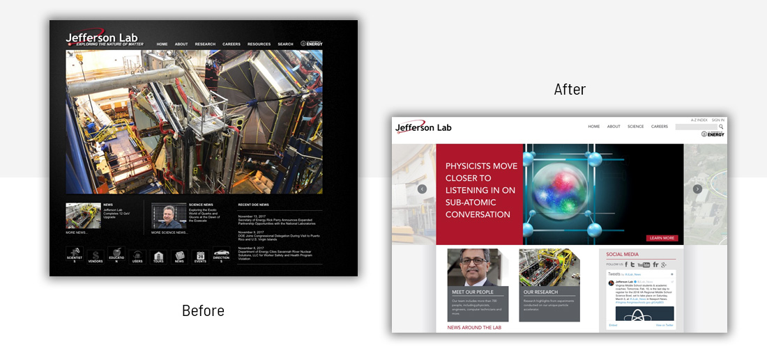 homepage after Simple Information